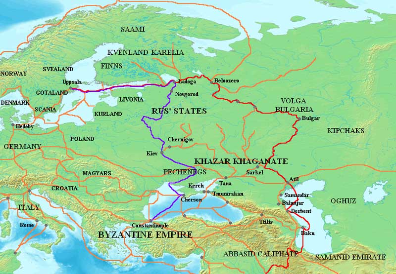 Varangian routes