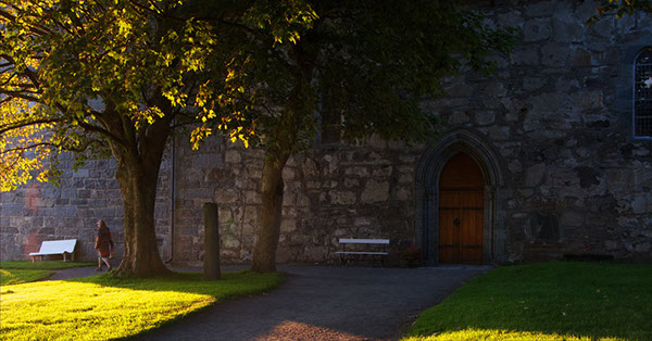 Olavskirken sør mot tårnet